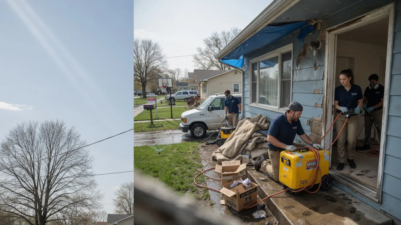 Basement Flood Cleanup in Parker, ID near me